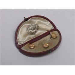 Antique CDased Shirt Studs