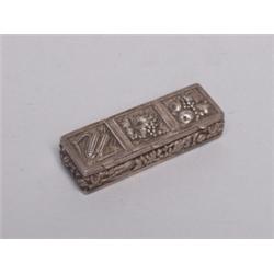 Sterling Box With 3 Compartments