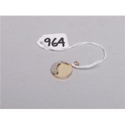 14K Gold & Diamond Pendant