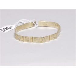 14Kt Gold European Deco Bracelet