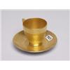 Image 1 : Gilt Demi-Tasse Cup & Saucer
