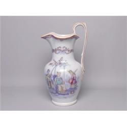 Dutch 19th C. Chinoisserie Pitcher