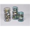 Image 1 : Three Jars of Old Marbles