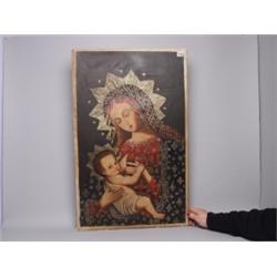 Spanish Colonial 20th C. Oil on Canvas