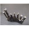 Image 8 : Misc Sized, 3/8" Shank HSS End Mills, 25 Total