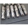 Image 2 : Misc Sized, 1" Shank HSS End Mills, 11 Total