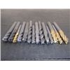 Image 2 : Small Carbide End Mills,(4)3/16",(10)1/4", 14 Total