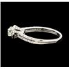Image 3 : 0.80 ctw Diamond Ring - 14KT White Gold