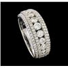 Image 4 : 1.38 ctw Diamond Ring - 14KT White Gold