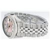 Image 6 : Rolex Stainless Steel Pink MOP Diamond DateJust Men's Watch