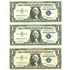 Image 1 : $1 XF/AV Silver Certificate Currency Lot of 3
