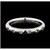 Image 2 : 0.30 ctw Diamond Ring - 18KT White Gold