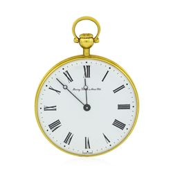 Vintage Chopard Pocket Watch - 18KT Yellow Gold