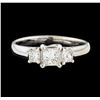 Image 2 : 0.75 ctw Diamond Ring - 14KT White Gold