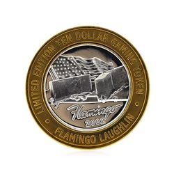 Limited Edition $10 Las Vegas .999 Silver Gaming Token