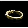 Image 3 : 0.35 ctw Diamond Ring - 14KT Yellow Gold