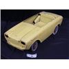 Image 1 : Antique Vintage Yellow Pedal Car c.1930-50's