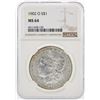 Image 2 : 1902-O NGC MS64 Morgan Silver Dollar