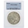 Image 1 : 1922-S PCGS MS63 Peace Silver Dollar