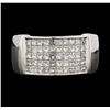 Image 2 : 2.10 ctw Diamond Ring - 14KT White Gold