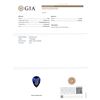 Image 6 : GIA Cert 11.32 ctw Tanzanite and Diamond Ring - 14KT White Gold