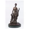 Image 5 : Bronze Diana on Marble Base