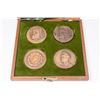 Image 1 : Set of 4 Bronze Medals by Johnson