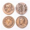 Image 2 : Set of 4 Bronze Medals by Johnson