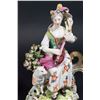 Image 5 : Pair Chelsea Porcelain Figural Candlesticks