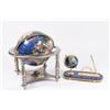 Lapis Blue Globe & Letter Holder