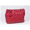 Chanel Red Quilted Soft Leather Bag