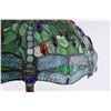 Image 2 : Modern Reproduction Leaded Glass Dragonfly Lamp