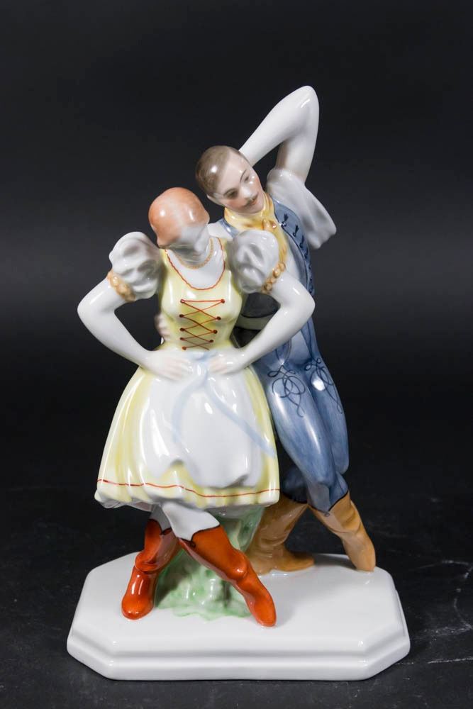 Herend Porcelain Figurine of Dancers