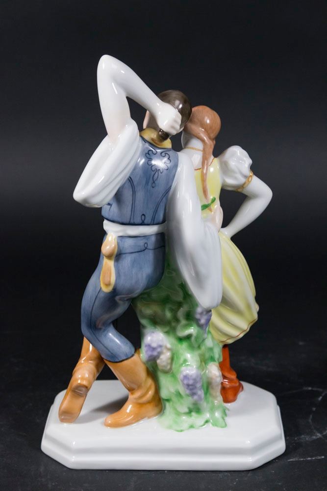 Herend Porcelain Figurine of Dancers