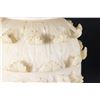 Image 2 : Carved Floral Single Alabaster Lamp
