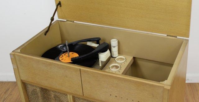 Mid Century Philco Record Player Cabinet