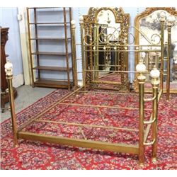 Contemporary Brass Bed