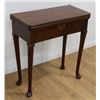 Image 1 : Queen Anne Triple Top Mahogany Game Table