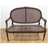 Image 2 : Louis XVI Style Cane Back Salon Set