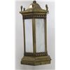 Image 2 : 2 Victorian Style Brass Slag Glass Lanterns