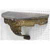 Image 1 : Art Deco Gilt Bronze Wall Console