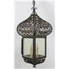 Image 2 : Rococo Style Wrought Iron Scrollwork Lantern