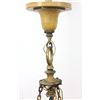 Image 2 : Giltwood & Painted Metal 6-Light Chandelier