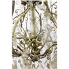 Image 2 : Louis XV Style Gilt Metal Pear-Shaped Chandelier