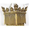 Image 2 : Early 20th Century Gothic Style Brass Lantern