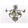 Image 3 : Louis XV Style Ormolu & Faceted Glass Chandelier