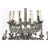 Image 2 : Gothic Revival Cast Brass 20-Light Chandelier