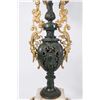 Image 2 : 2 Louis XV Style Bronze & Stone 7-Light Candelabra