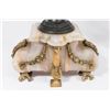 Image 4 : 2 Louis XV Style Bronze & Stone 7-Light Candelabra