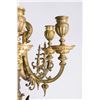 Image 7 : 2 Louis XV Style Bronze & Stone 7-Light Candelabra
